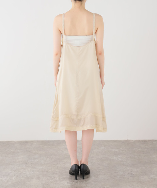 JOURNAL STANDARD(ジャーナルスタンダード)の「【ARCHIVE STANCE/アーカイブスタンス】 Cupuro Lace Slip Dress(ワンピース・レディース・アイボリー・FREE)」の12枚目の写真