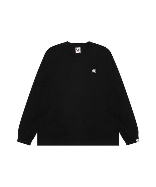 AAPE BY A BATHING APE（エーエイプバイアベイシングエイプ）の「AAPE NOW LONG SLEEVE TEE（Tシャツ/カットソー・メンズ・ブラック/ホワイト/オレンジ系9・SMALL/MEDIUM/LARGE/X-LARGE）」の3枚目の写真