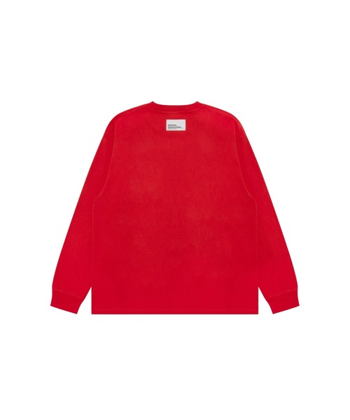 AAPE BY A BATHING APE（エーエイプバイアベイシングエイプ）の「AAPE NOW LONG SLEEVE TEE（Tシャツ/カットソー・メンズ・ブラック/ホワイト/オレンジ系9・SMALL/MEDIUM/LARGE/X-LARGE）」の6枚目の写真