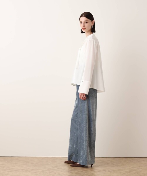 allureville(アルアバイル)の「パーティコールワイドパンツ(その他パンツ・レディース・イエロー/ブルー・2/1)」の8枚目の写真