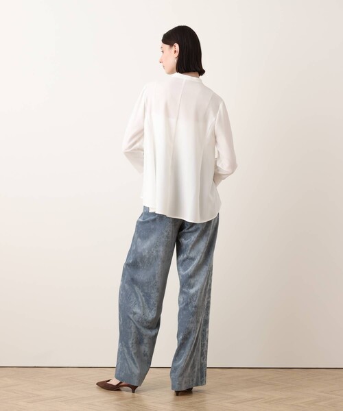 allureville(アルアバイル)の「パーティコールワイドパンツ(その他パンツ・レディース・イエロー/ブルー・2/1)」の12枚目の写真