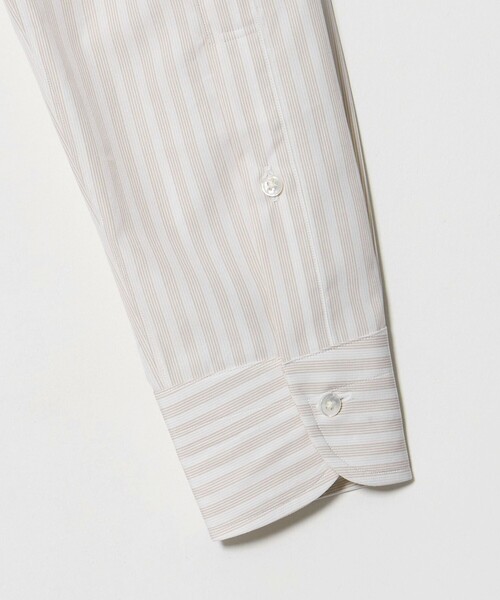 UNITED ARROWS(ユナイテッドアローズ)の「THOMAS MASON ファンシーストライプ レギュラーカラーシャツ(シャツ/ブラウス・メンズ・ベージュ・41cm/38cm/40cm/39cm)」の5枚目の写真
