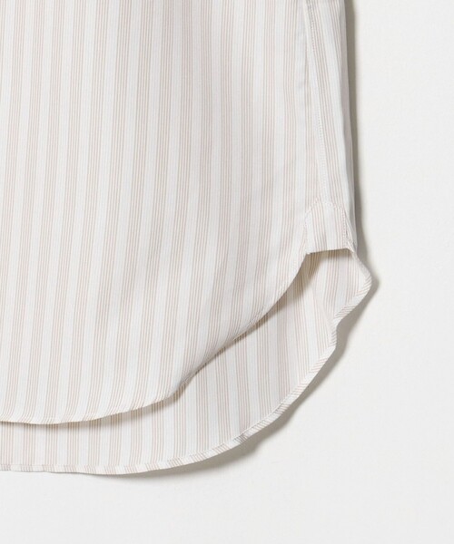 UNITED ARROWS(ユナイテッドアローズ)の「THOMAS MASON ファンシーストライプ レギュラーカラーシャツ(シャツ/ブラウス・メンズ・ベージュ・41cm/38cm/40cm/39cm)」の6枚目の写真
