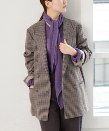 IENA | COUTURE D'ADAM/クチュールドアダム 別注 Shepherd Check JK 26AW-005(テーラードジャケット)