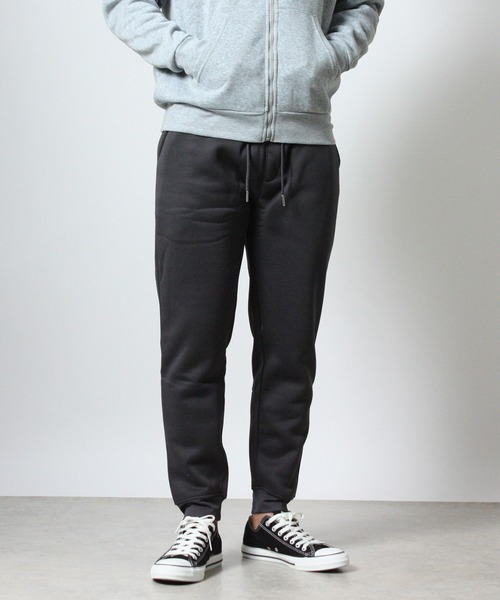 NYLAUS(ナイラス)の「【Nylaus】裏起毛 スウェットパンツ スリムパンツ ストレッチパンツ(スウェットパンツ・メンズ・ネイビー/ブラック/チャコール/杢グレー/カーキ・LL/M)」の3枚目の写真