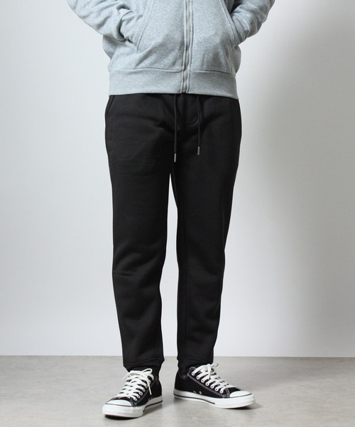 NYLAUS(ナイラス)の「【Nylaus】裏起毛 スウェットパンツ スリムパンツ ストレッチパンツ(スウェットパンツ・メンズ・ネイビー/ブラック/チャコール/杢グレー/カーキ・LL/M)」の1枚目の写真