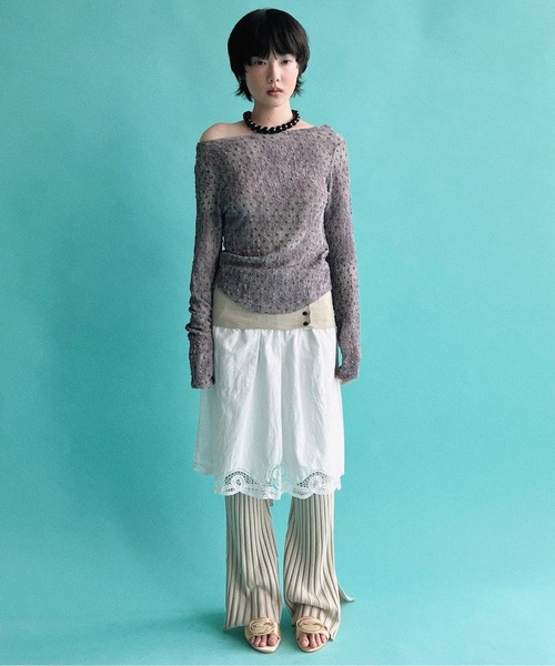 musubore（ムスボレ）の「【 select 】chunky beads choker / チャンキービーズチョーカー（チョーカー・レディース・ブラック・FREE）」の8枚目の写真
