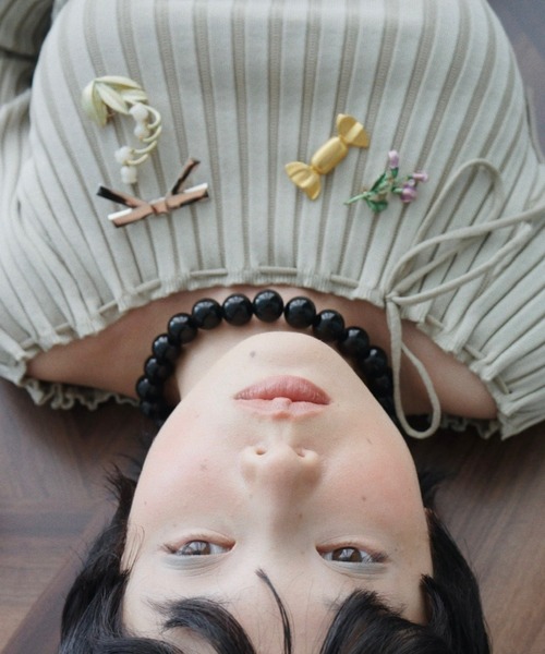 musubore（ムスボレ）の「【 select 】chunky beads choker / チャンキービーズチョーカー（チョーカー・レディース・ブラック・FREE）」の17枚目の写真
