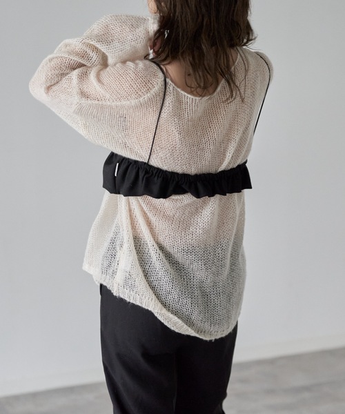 model：162cm. 着用サイズ：FREE