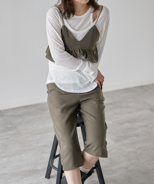 model：162cm. 着用サイズ：FREE