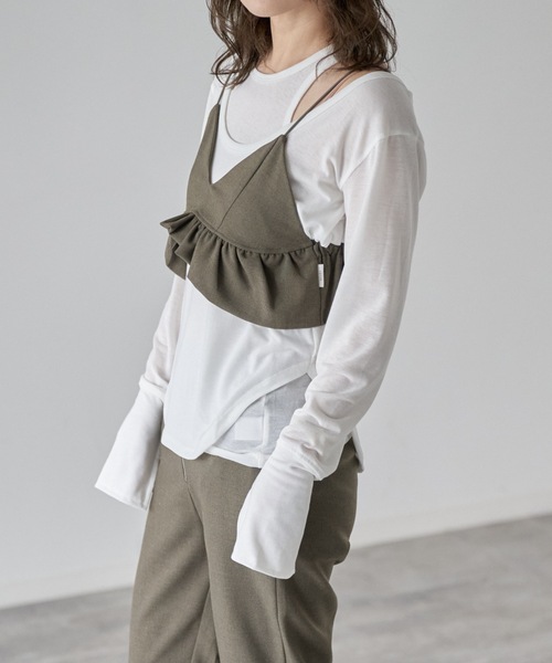 model：162cm. 着用サイズ：FREE