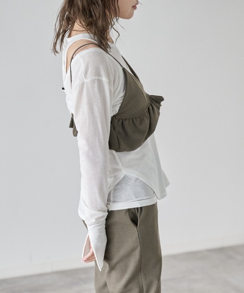 model：162cm. 着用サイズ：FREE