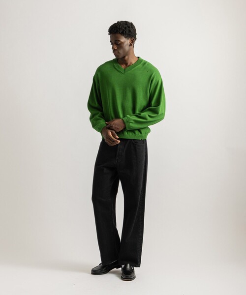 Saturdays NYC(サタデーズ ニューヨークシティ )の「Tobias Straight Denim Pant(デニムパンツ・メンズ・ブルー/ブラック・28/30/32/34)」の16枚目の写真
