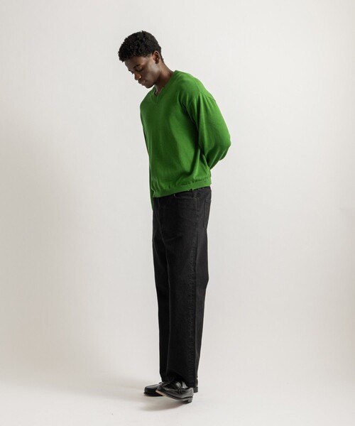 Saturdays NYC(サタデーズ ニューヨークシティ )の「Tobias Straight Denim Pant(デニムパンツ・メンズ・ブルー/ブラック・28/30/32/34)」の8枚目の写真