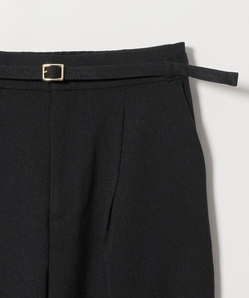 A DAY IN THE LIFE UNITED ARROWS(アデイインザライフユナイテッドアローズ)の「ツイル ベルト タックワイドパンツ ‐ウォッシャブル‐ <A DAY IN THE LIFE>(その他パンツ・レディース・ブラック/モカ/ダークグレー・40/36/38)」の22枚目の写真