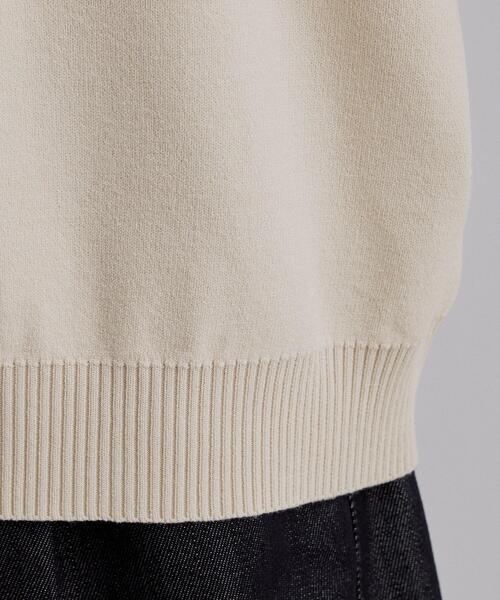 tk.TAKEO KIKUCHI(ティーケータケオキクチ)の「CARE FREE KNITポロシャツ(ニット/セーター・メンズ・ブラック/オフホワイト/ブラウン系その他・02/03/04)」の9枚目の写真