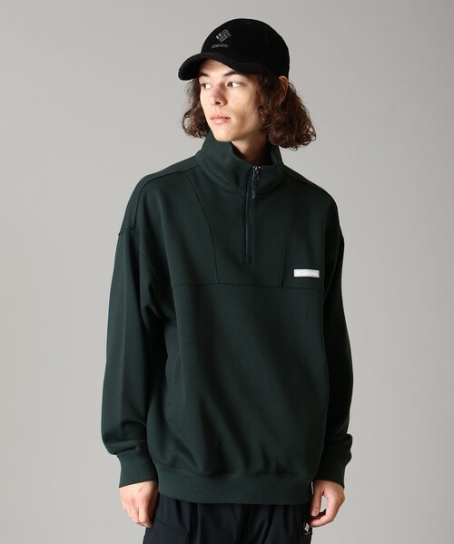 Columbia(コロンビア)の「Columbia/ フレミングベイハーフジップ /コロンビア(スウェット・レディース・パープル/ブラック/グリーン/ホワイト・XL/M/XS/L/S)」の3枚目の写真