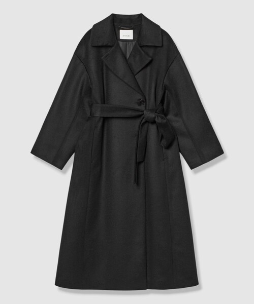 ANAYI(アナイ)の「カシミヤステンカラーコート(ステンカラーコート・レディース・モカ/ベージュ/ブラック・38/36)」の1枚目の写真