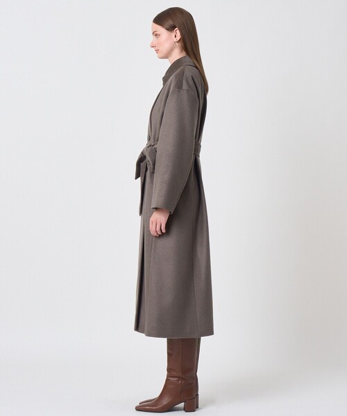 ANAYI(アナイ)の「カシミヤステンカラーコート(ステンカラーコート・レディース・モカ/ベージュ/ブラック・38/36)」の5枚目の写真