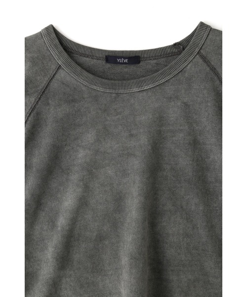 YLEVE(イレーヴ)の「YLEVE / OPEN END COTTON PIGMENT DYE BASEBALL T(Tシャツ/カットソー・レディース・レッド/ベージュ/グレー・1)」の5枚目の写真