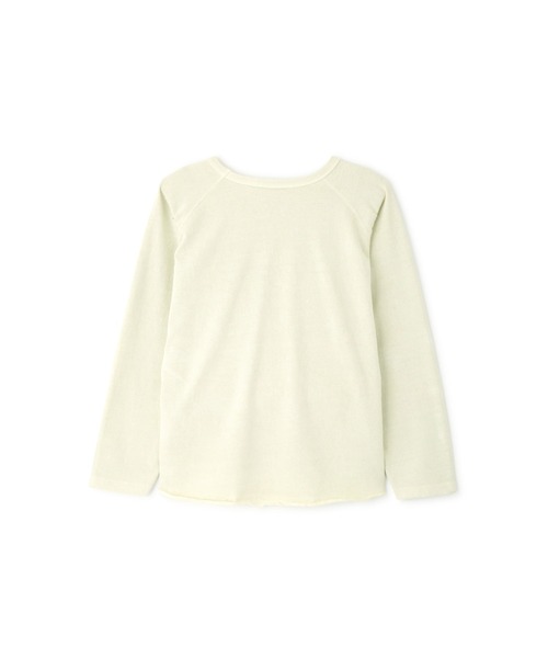 YLEVE(イレーヴ)の「YLEVE / OPEN END COTTON PIGMENT DYE BASEBALL T(Tシャツ/カットソー・レディース・レッド/ベージュ/グレー・1)」の14枚目の写真