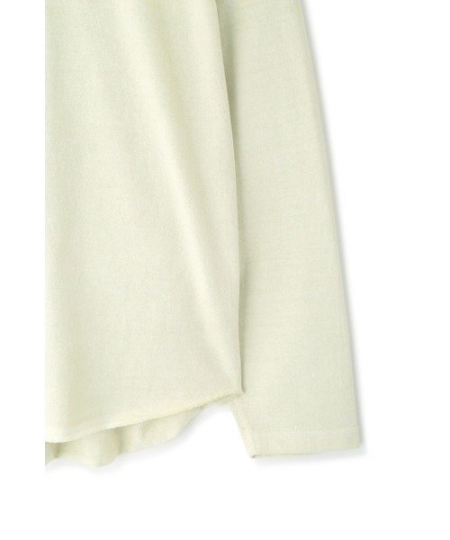 YLEVE(イレーヴ)の「YLEVE / OPEN END COTTON PIGMENT DYE BASEBALL T(Tシャツ/カットソー・レディース・レッド/ベージュ/グレー・1)」の17枚目の写真