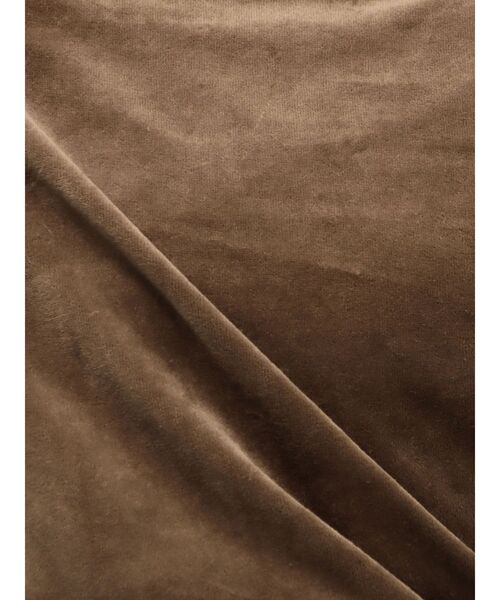 Ungrid(アングリッド)の「ドレープベロアロングスリーブTee(Tシャツ/カットソー・レディース・ブラウン/その他1/アイボリー・FREE)」の11枚目の写真
