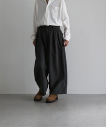 my beautiful landlet（マイビューティフルランドレット）の「my beautiful landlet 2 tuck corduroy wide pants（その他パンツ）」
