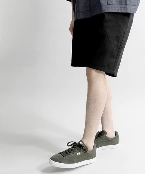 WEGO（ウィゴー）の「WEGO/スタンダードチノショーツ（チノパンツ・メンズ・ホワイト/ネイビー/ロイヤルブルー/ブラック/ベージュ/カーキ/グリーン/ピンク/パープル・X-LARGE/MEDIUM/LARGE/SMALL）」の3枚目の写真