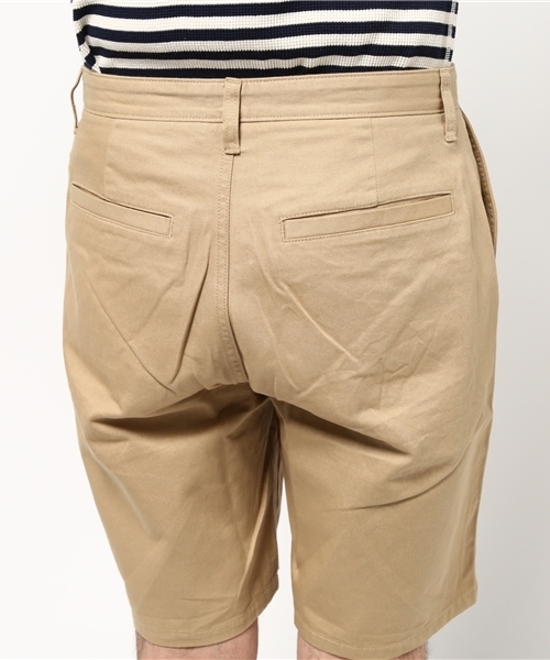 WEGO（ウィゴー）の「WEGO/スタンダードチノショーツ（チノパンツ・メンズ・ホワイト/ネイビー/ロイヤルブルー/ブラック/ベージュ/カーキ/グリーン/ピンク/パープル・X-LARGE/MEDIUM/LARGE/SMALL）」の16枚目の写真