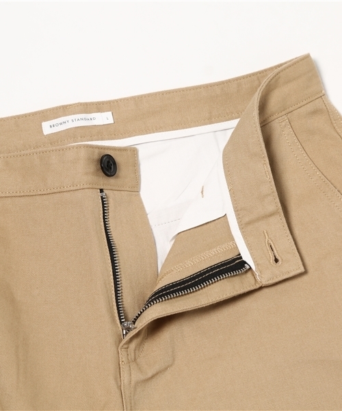 WEGO（ウィゴー）の「WEGO/スタンダードチノショーツ（チノパンツ・メンズ・ホワイト/ネイビー/ロイヤルブルー/ブラック/ベージュ/カーキ/グリーン/ピンク/パープル・X-LARGE/MEDIUM/LARGE/SMALL）」の19枚目の写真