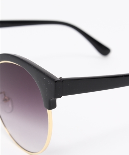 VENCEEXCHANGE（ヴァンスエクスチェンジ）の「ブロウ型ファッションサングラス（サングラス・レディース・ブラック/コーラル・FREE）」の5枚目の写真