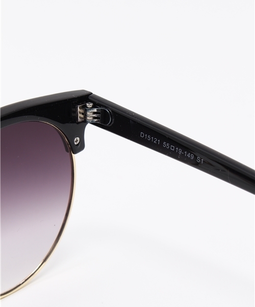 VENCEEXCHANGE（ヴァンスエクスチェンジ）の「ブロウ型ファッションサングラス（サングラス・レディース・ブラック/コーラル・FREE）」の7枚目の写真