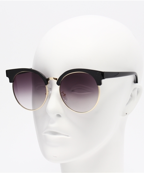 VENCEEXCHANGE（ヴァンスエクスチェンジ）の「ブロウ型ファッションサングラス（サングラス・レディース・ブラック/コーラル・FREE）」の9枚目の写真