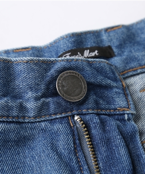 FREE'S MART（フリーズマート）の「ヘヴィデニムワイドパンツ（デニムパンツ・レディース・ネイビー・MEDIUM/SMALL）」の10枚目の写真
