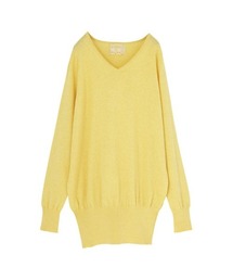 n'OrLABEL | 『ゆるやかVネックシンプル綿ニット』(ニット/セーター)