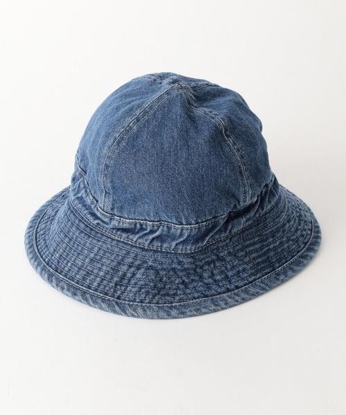 coen（コーエン）の「コーンデニムハット（ハット・メンズ・オフホワイト/コバルトブルー・FREE）」の2枚目の写真