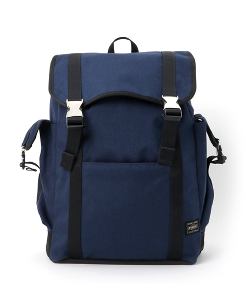 HEAD PORTER（ヘッドポーター）の「SAVILLE/RUCKSACK（バックパック/リュック・メンズ・グレー/ネイビー・ONE SIZE）」の2枚目の写真