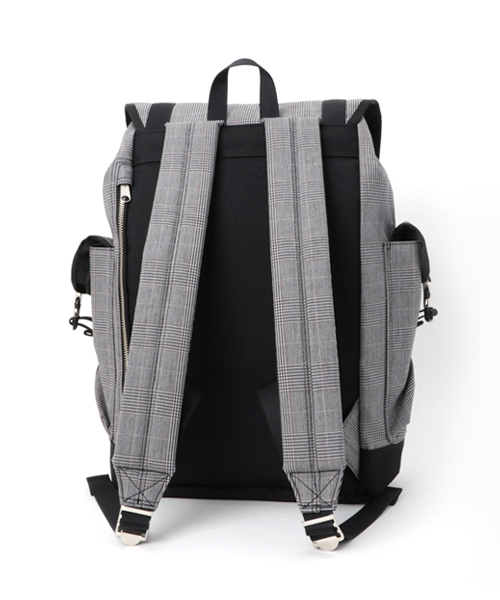HEAD PORTER（ヘッドポーター）の「SAVILLE/RUCKSACK（バックパック/リュック・メンズ・グレー/ネイビー・ONE SIZE）」の4枚目の写真