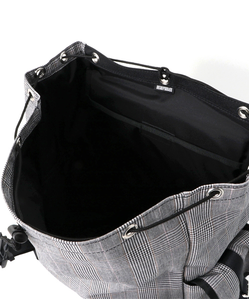 HEAD PORTER（ヘッドポーター）の「SAVILLE/RUCKSACK（バックパック/リュック・メンズ・グレー/ネイビー・ONE SIZE）」の7枚目の写真