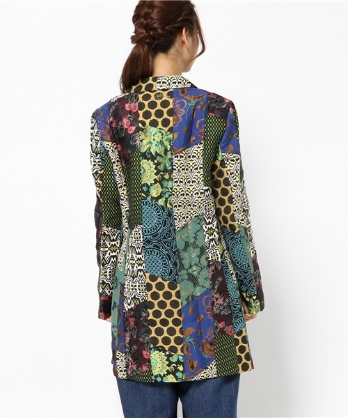 Desigual（デシグアル）の「「Desigual/デシグアル」ロングコート（その他アウター・レディース・グリーン系その他・40/38/36/42/44/46）」の4枚目の写真