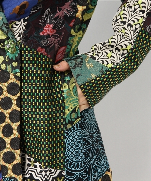 Desigual（デシグアル）の「「Desigual/デシグアル」ロングコート（その他アウター・レディース・グリーン系その他・40/38/36/42/44/46）」の7枚目の写真