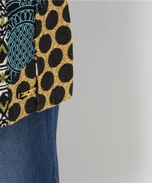 Desigual（デシグアル）の「「Desigual/デシグアル」ロングコート（その他アウター・レディース・グリーン系その他・40/38/36/42/44/46）」の8枚目の写真