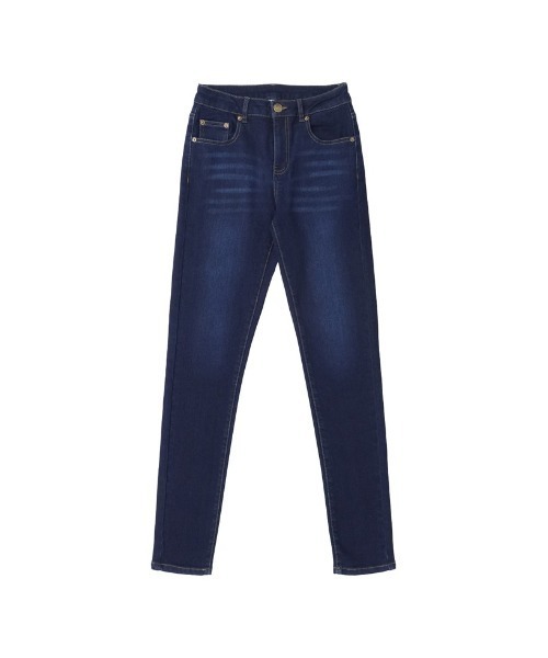 Re:EDIT（リエディ）の「[累計販売枚数12万枚突破！][大きい/小さいサイズ有]裏起毛ストレッチスキニーデニムパンツ（デニムパンツ・レディース・グレー/ブルー/ダークネイビー/ダークブルー/ネイビー/ブラック・XX-LARGE/MEDIUM/LARGE/X-LARGE/SMALL/XXX-LARGE/X-SMALL）」の7枚目の写真