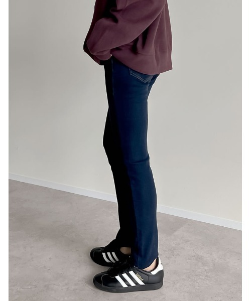 累計販売枚数12万枚突破！][大きい/小さいサイズ有]裏起毛ストレッチ