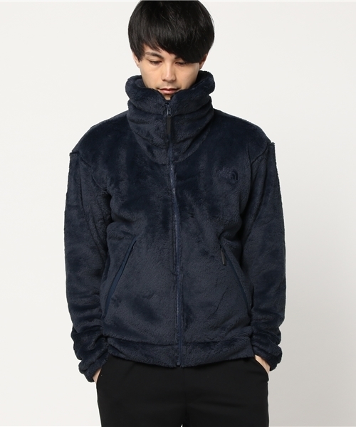 The North Face ザノースフェイス の ザ ノース フェイス メンズハイロフトフリースジャケット スーパーヴァーサロフトモノトーンジャケット ブルゾン Wear