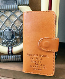 GREEN BOWL | GREEN BOWL Leather iphone Case/グリーンボウルレザーアイフォンケース(スマホケース/カバー)