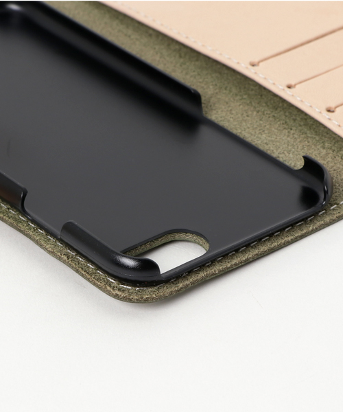 GREEN BOWL（グリーンボウル）の「GREEN BOWL Leather iphone Case/グリーンボウルレザーアイフォンケース（スマホケース/カバー・メンズ・カーキ/ネイビー/ブラウン/キャメル・FREE）」の9枚目の写真