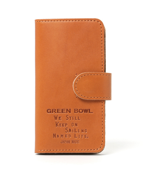 GREEN BOWL（グリーンボウル）の「GREEN BOWL Leather iphone Case/グリーンボウルレザーアイフォンケース（スマホケース/カバー・メンズ・カーキ/ネイビー/ブラウン/キャメル・FREE）」の19枚目の写真
