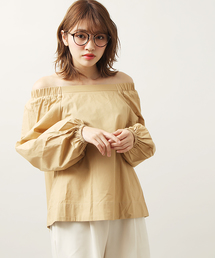 WEGO | WEGO/ボリュームパフオフショルダーブラウス(シャツ/ブラウス)